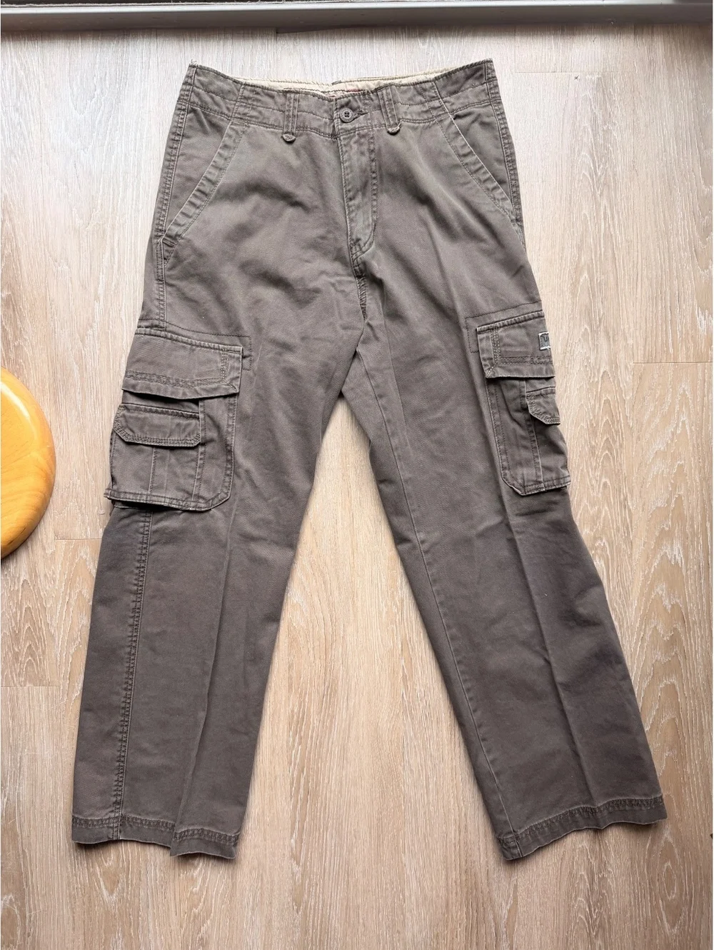 Unionbay Men's Cargo Pants, Size 30x30, Brown 100% Cotton